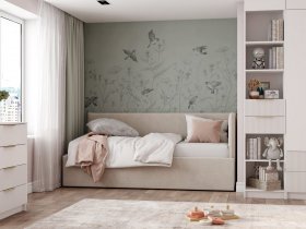 Диван-кровать Бенто (крем) в Артёмовске - artyomovsk.mebel-nsk.ru | фото