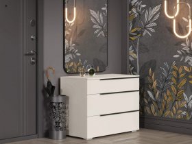 Комод с 3 ящиками Айри КМ-001 (кашемир) в Артёмовске - artyomovsk.mebel-nsk.ru | фото