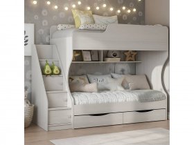 Кровать двухъярусная Каприз-22 КПР.22 в Артёмовске - artyomovsk.mebel-nsk.ru | фото