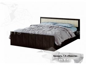 Кровать двуспальная 1,4м LIGHT Фиеста (BTS) в Артёмовске - artyomovsk.mebel-nsk.ru | фото