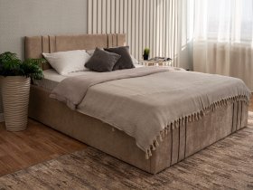 Кровать двуспальная 1,4м с подъем. мех. Леванте в Артёмовске - artyomovsk.mebel-nsk.ru | фото