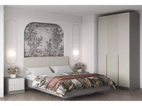 Кровать двуспальная 1,6м КР-002 Селена в Артёмовске - artyomovsk.mebel-nsk.ru | фото
