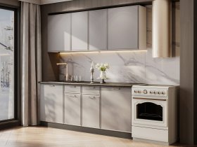 Кухонный гарнитур «Адель» 2,0м (нео) в Артёмовске - artyomovsk.mebel-nsk.ru | фото