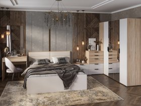 Модульная спальня Норд в Артёмовске - artyomovsk.mebel-nsk.ru | фото