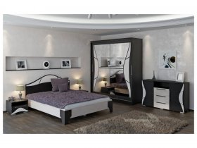Модульная спальня Верона (Линаура) в Артёмовске - artyomovsk.mebel-nsk.ru | фото