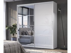 Шкаф-купе Крафт-6 2,0м (белый) в Артёмовске - artyomovsk.mebel-nsk.ru | фото
